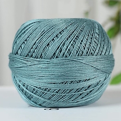 Cotton Fibers Knitting Yarn, for Garments Scarves Sweater Shawl Hats, Cadet Blue, 50g/skein, about 317.15 Yards(290m)/Skein(PW-WGB3DD7-03)