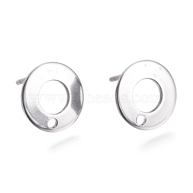Stainless Steel Color Ring 201 Stainless Steel Stud Earring Findings
