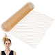 Big Eye Mesh Polyester Organza Veil(DIY-WH0028-94C)-1