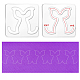 акриловые серьги ручной работы шаблон(TOOL-WH0152-014)-5