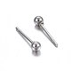 304 Stainless Steel Stud Earrings(EJEW-P161-01P)-2