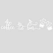 PVC Wall Stickers, for Coffee Bar Wall Decoration, Heart Pattern, 350x500mm(DIY-WH0377-028)