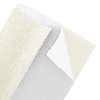 Polyester Felt Sticker, Self Adhesive Fabric, Rectangle, Beige, 120x40x0.2cm