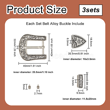 conjuntos de hebillas de aleación de cinturón(FIND-WH0155-038)-2