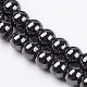 Magnetic Synthetic Hematite Beads Strands(G-Q893-6mm)-3