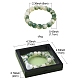 bracelet extensible en perles de bois de bodhi pour femme(BJEW-YW0001-04A)-4