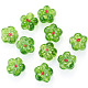 10Pcs Transparent Handmade Bumpy Lampwork Beads(LAMP-TADJ0001-48D)-3