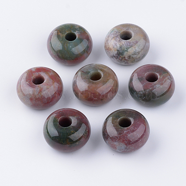 30mm Rondelle Indian Agate Beads