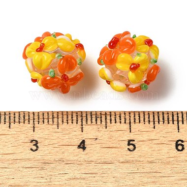 Handmade Lampwork Beads(LAMP-B025-03B-13)-3