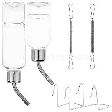 Clear Bottle Stainless Steel Pet Supplies