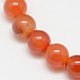 Chapelets de perles en cornaline naturelle(X-G-N0006-10mm-17)-1