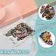 Kit de fabrication de boucles d'oreilles aile de papillon bricolage(RESI-TA0002-18)-4