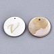 Natural Freshwater Shell Pendants(SHEL-N027-04V)-1