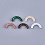 Mixed Color Rainbow Acrylic Beads(X-OACR-T011-45)