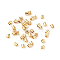 Column Brass Beads, Long-Lasting Plated, Golden, 1.5x1.5mm, Hole: 1.2mm(KK-G509-01A-G)