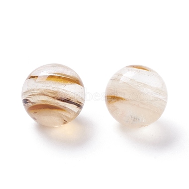 Tigerskin perles de verre(G-D456-05)-2