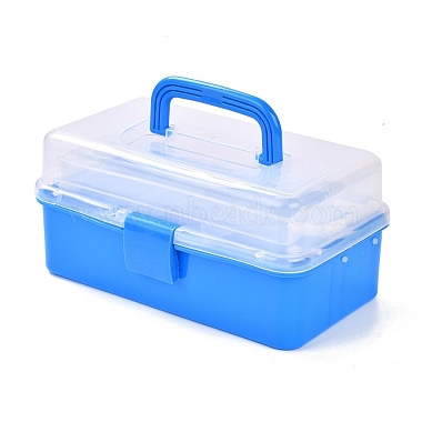 Rectangle Portable PP Plastic Storage Box(CON-D007-01E)-2
