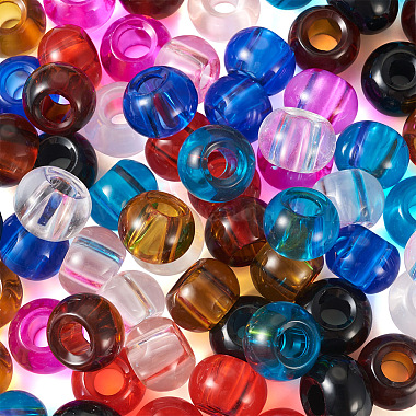 88pcs 8 couleurs de perles européennes en verre(GLAA-CD0001-10)-3