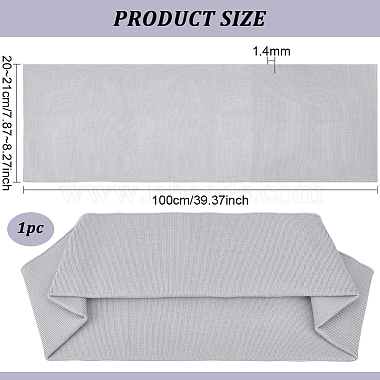 Polycotton Elastic Ribbing Fabric for Cuffs(DIY-WH0021-10C)-2