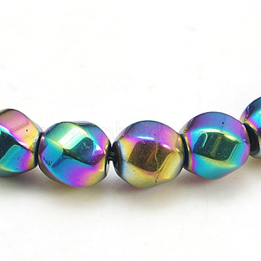 Non-Magnetic Synthetic Hematite Bracelets(BJEW-D088-5)-2