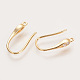 Brass Cubic Zirconia Earring Hooks(KK-S336-41G)-1