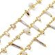 Real 18K Gold Plated Brass Curb Chains(CHC-C001-12G)-1