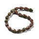 Natural Unakite Beads Strands(G-P520-B09-01)-3