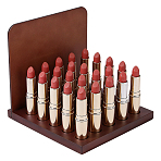1 Set Wood Bottle Display Stands, Wooden Display Holder Rack for Bottle, Rectangle, Coconut Brown, 19.9x24x18.3cm, Inner Diameter: 2.2cm(ODIS-PH0001-98)