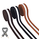 WADORN 15 yards 3 colors Ethnic Style Flat Polycotton Stripe Ribbon(OCOR-WR0001-18)-1