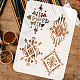 Plastic Drawing Painting Stencils Templates(DIY-WH0396-520)-3