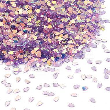 Purple Plastic Beads