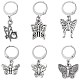 Butterfly Alloy Multifunction Pendant Decorations(HJEW-CJ00005)-6