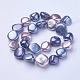 Shell Pearl Beads Strands(BSHE-P030-02C)-1