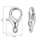 Zinc Alloy Lobster Claw Clasps(E106-S)-3