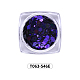 Hexagon Shining Nail Art Decoration Accessories(MRMJ-T063-546E)-2