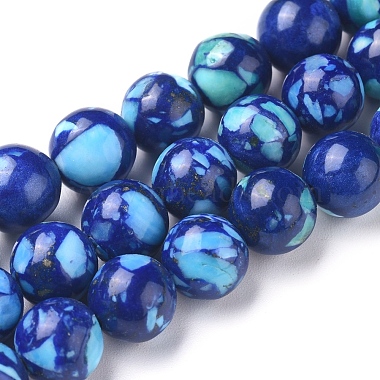 8mm Round Lapis Lazuli Beads