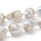 Natural Baroque Pearl Keshi Pearl Beads Strands(PEAR-K004-20)-5