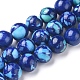 Natural Lapis Lazuli Beads Strands(G-D0006-C07-8mm)-1