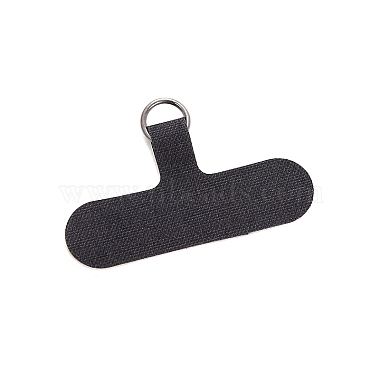 Black Plastic Phone Tether Tab