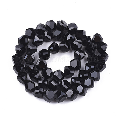 Solid Color Glass Beads Strands(GLAA-T006-04B-01)-2