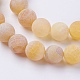 Natural Weathered Agate Beads Strands(X-G-G589-8mm-02)-3