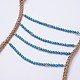 Natural & Synthetic Mixed Stone Tiered Necklaces(NJEW-JN02124)-3