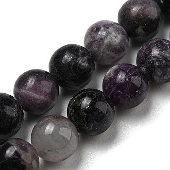 Grade A Natural Fluorite Beads Strands, Round, 8mm, Hole: 0.8mm, about 50pcs/strand, 15.43''(39.2cm)