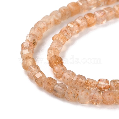 Natural Sunstone Beads Strands(G-K315-A06)-3