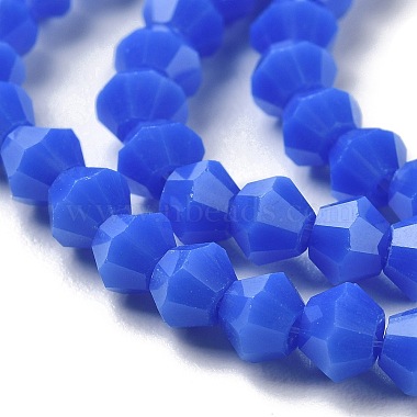 opaque couleur unie imitation jade perles de verre brins(GLAA-F029-P4mm-11)-3