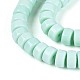 Opaque Solid Color Glass Beads Strands(GLAA-N026-3x6mm-14)-3