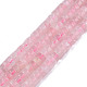 Natural Rose Quartz Beads Strands(G-N326-148A)-1