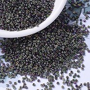 MIYUKI Round Rocailles Beads, Japanese Seed Beads, (RR4571) Magic Orchid, 11/0, 2x1.3mm, Hole: 0.8mm, about 1111pcs/10g(X-SEED-G007-RR4571)