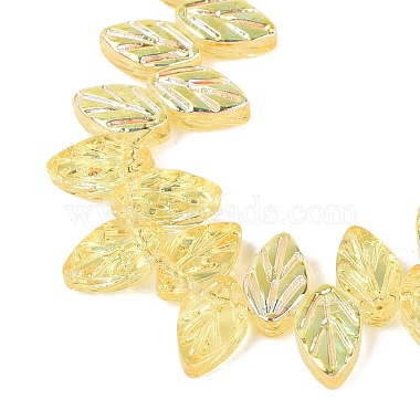 Electroplate Transparent Glass Beads Strands(EGLA-N056-03A-04)-3