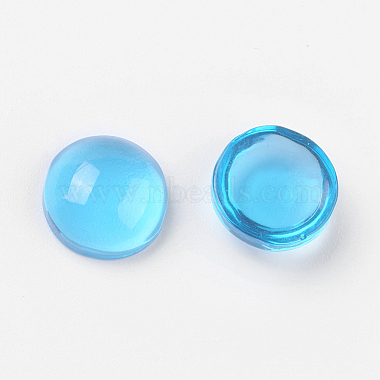 Mixed Color Transparent Resin Dome Cabochons(X-CRES-Q092-12mm-M)-2